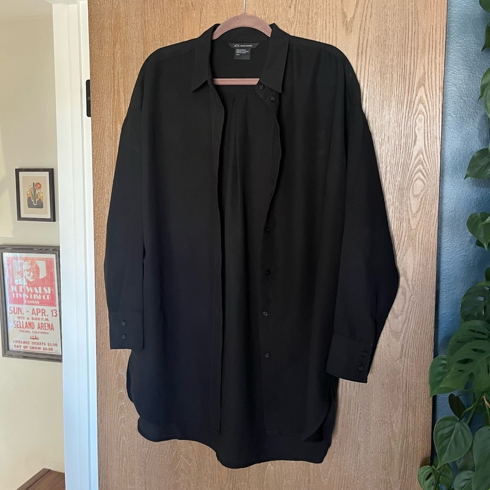 Armani Exchange blouse black